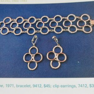 Клипсы винтажные Sarah Cov — изображение 3