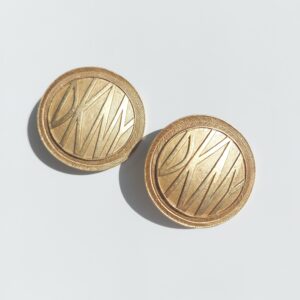 Клипсы винтажные DKNY