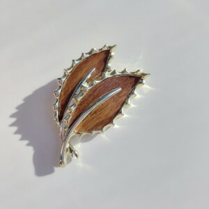 Брошь листок, Sarah COV — изображение 1