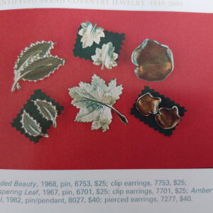 Брошь листок, Sarah COV — изображение 3