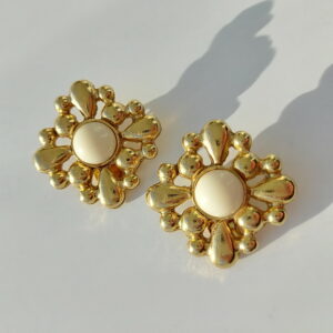 Клипсы винтажные, DAUPLAISE