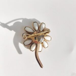 Брошь ромашка, Trifari — изображение 4