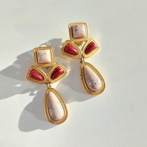 Клипсы винтажные длинные, Avon