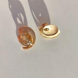 Клипсы винтажные двойные, Trifari — изображение 3